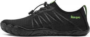 Racqua Men Women Water Shoes Quick-Dry Breathable Swim Shoes Lightweight Aqua Shoes Beach Pool Hiking Shoes