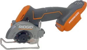 RIDGID 18V Brushless Sub-Compact Cordless 3 -inch Multi-Material Saw, R87547B (Renewed)