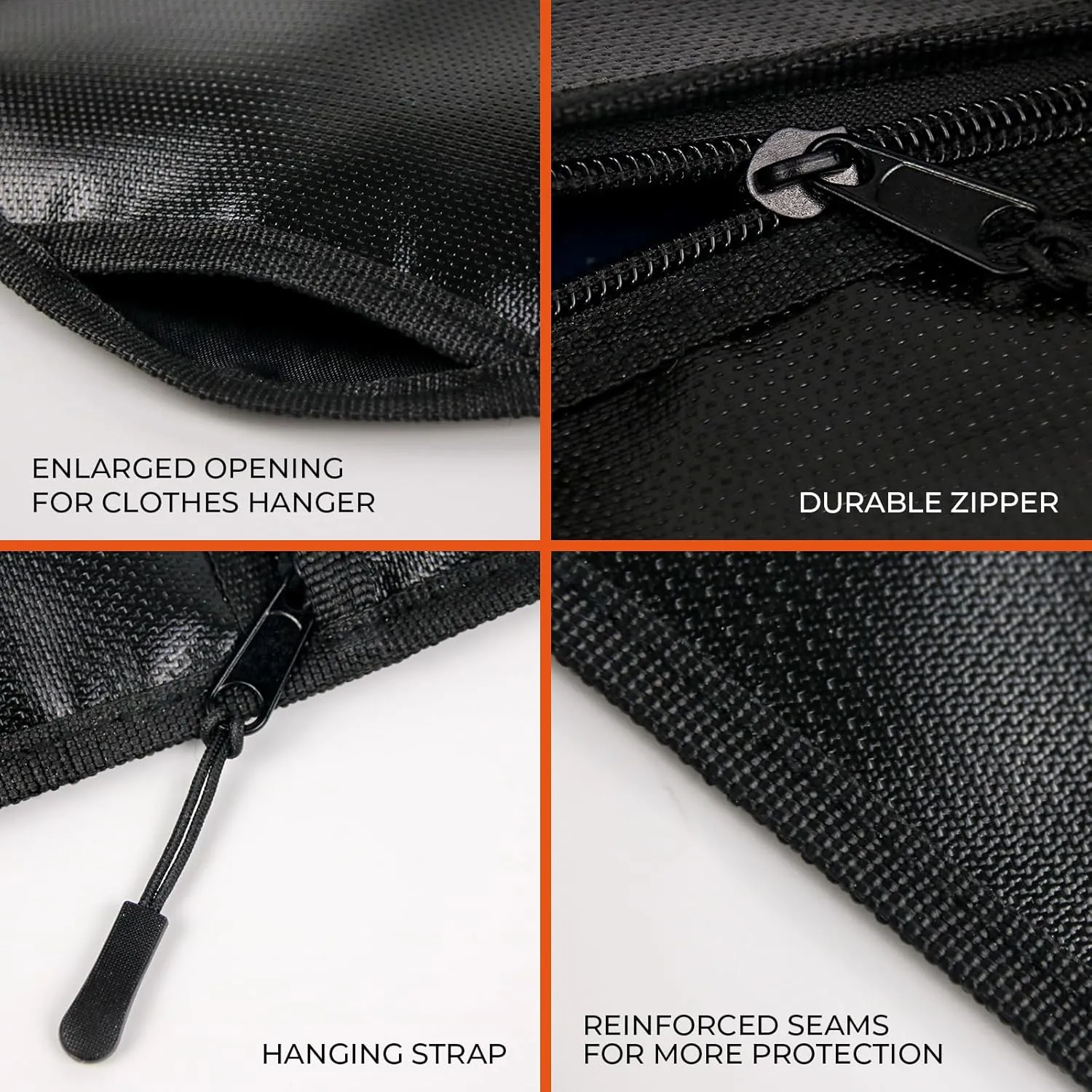 ROLOWAY Hanger Diversion Fireproof Safe, Hidden Compartment for Home & Travel, Secret Safe for Cash Hiding Under Clothes