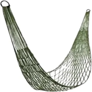 Rope Hammock Mesh Net Nylon Sleeping Net Bed Camping Gear Protection Random Style
