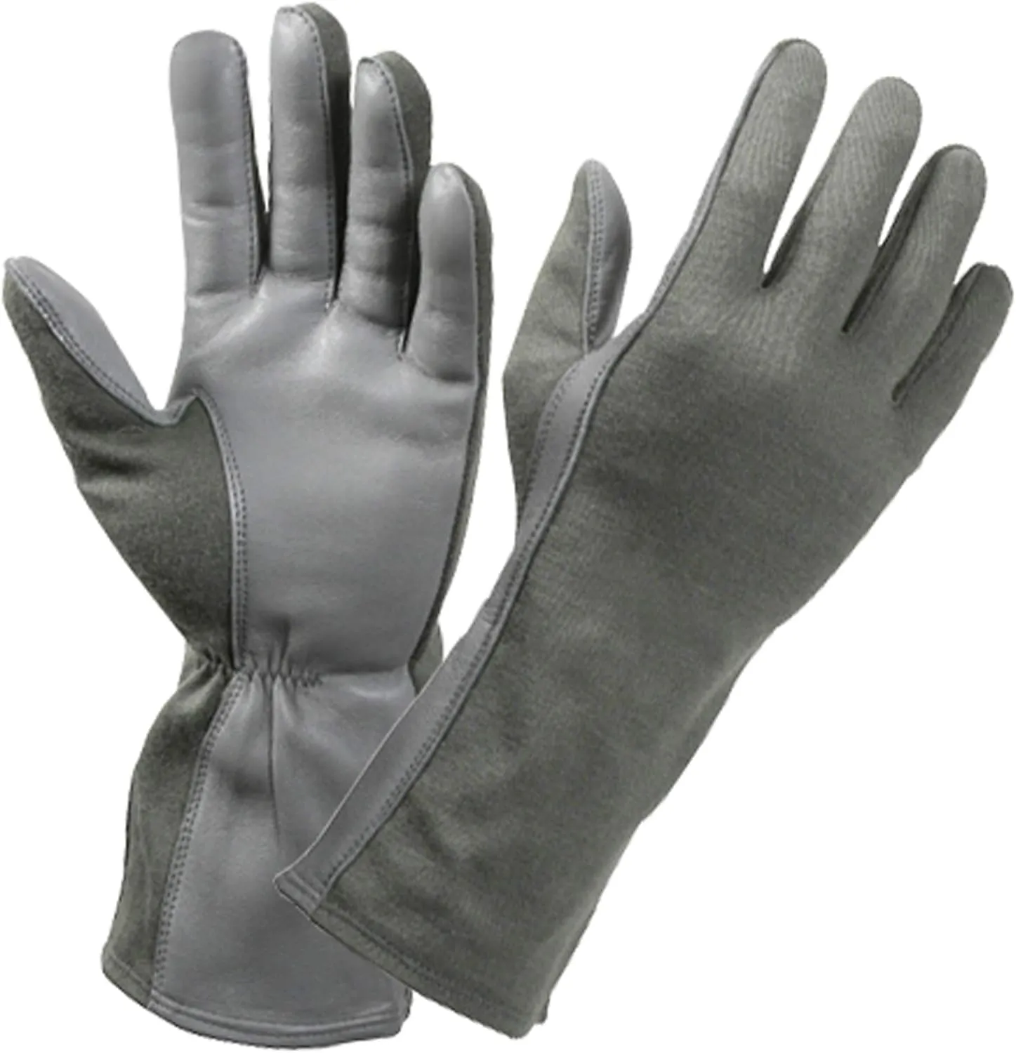 Rothco G.I. Type Flame & Heat Resistant Flight Gloves, Foliage Green - 9
