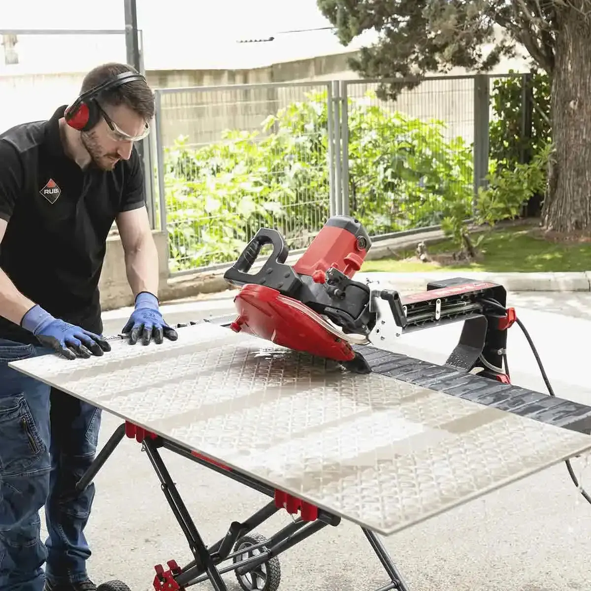 Rubi Accessory Table 50 Inch for DT-10IN MAX Tile Saw