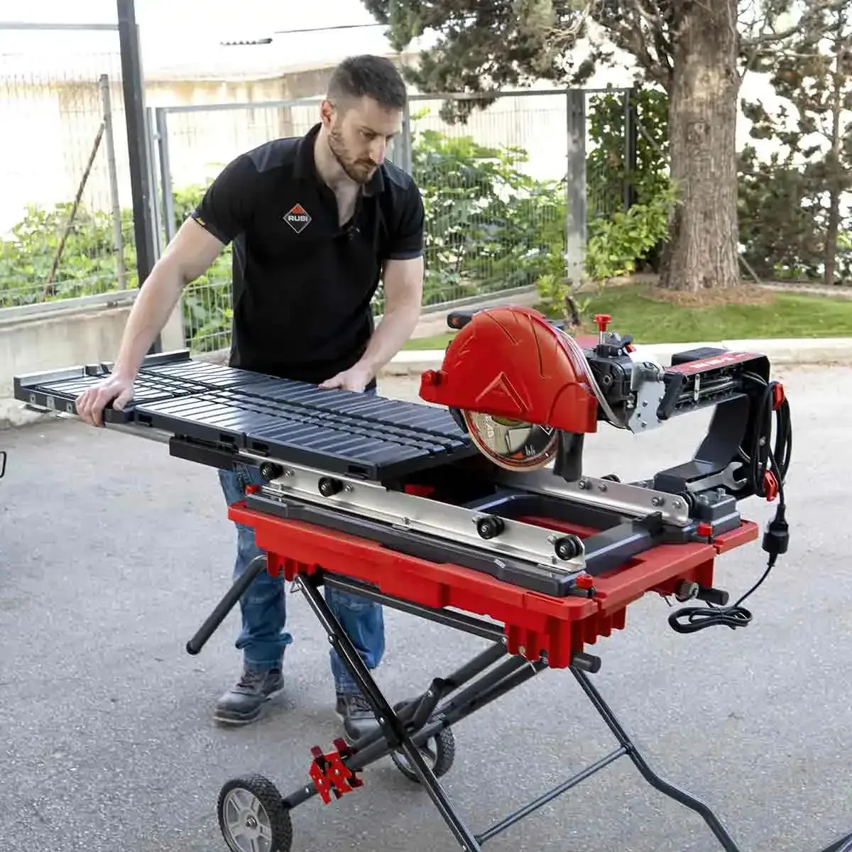 Rubi Accessory Table 50 Inch for DT-10IN MAX Tile Saw