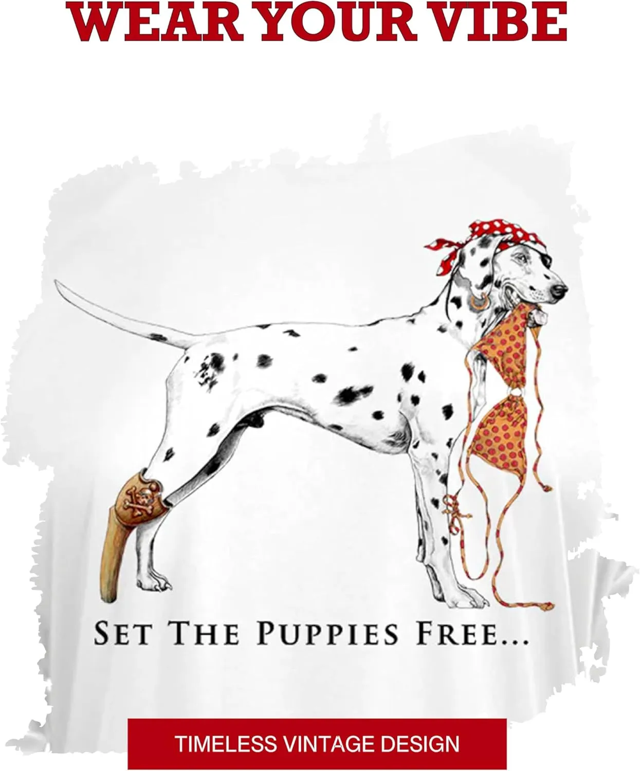 SEA DOG Set The Puppies Free UPF50 UV Sun Protection Long Sleeve Shirt 100% Microfiber Polyester - Designed & Printed in USA