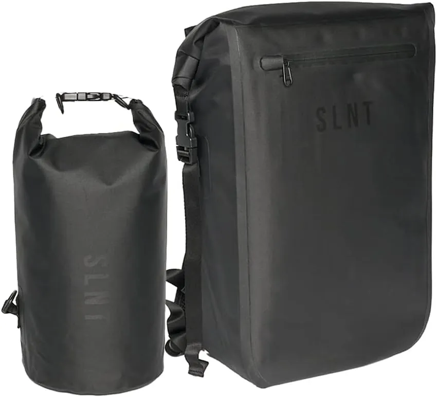 Silent Pocket Waterproof Military-Grade Nylon 5 Liter Faraday Dry Bag and Signal Jamming Faraday Bag Waterproof Backpack Bundle