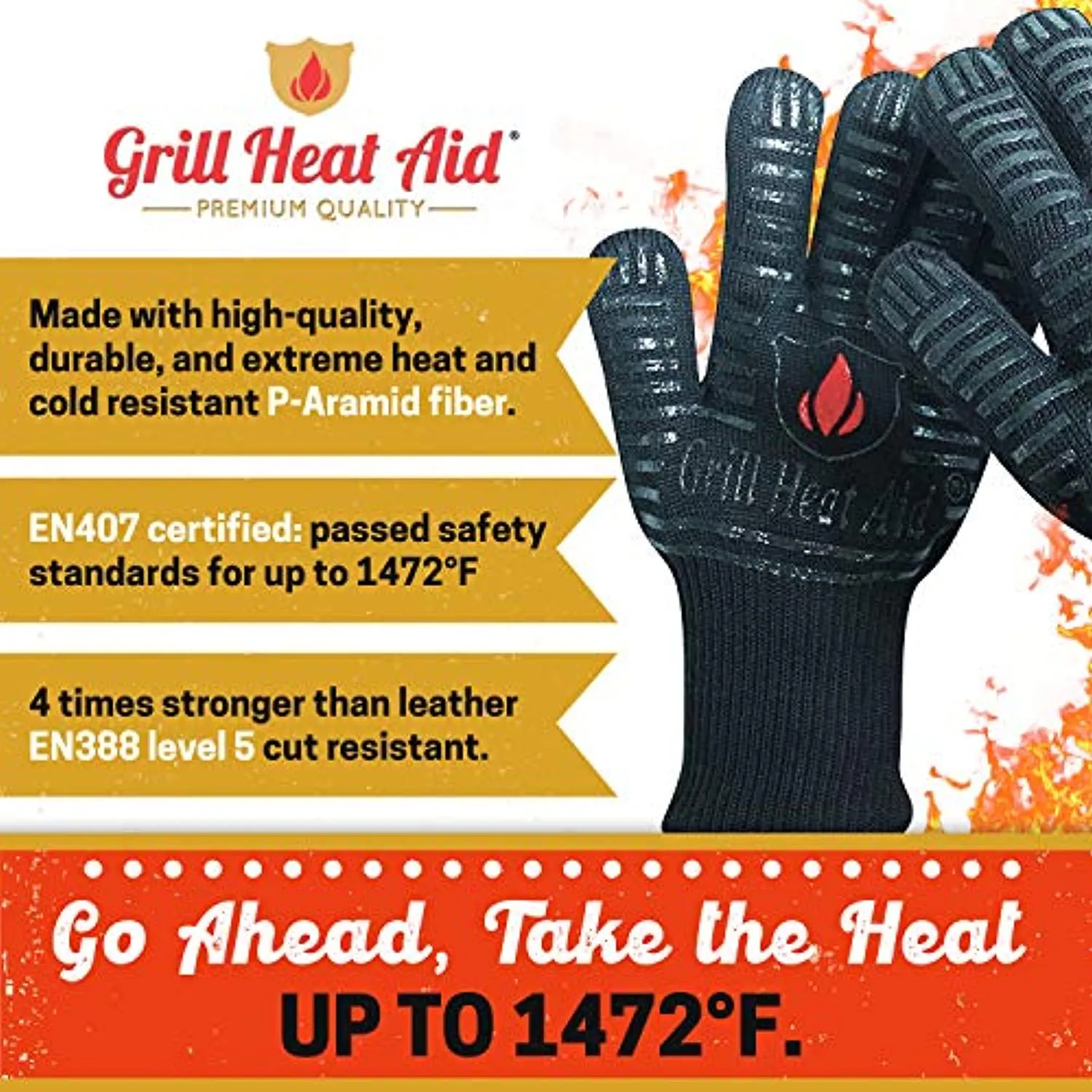 Simdevanma Gloves Heat Resistant 1,472℉ Extreme. Dexterity in Kitchen to Handle Cooking Hot Food in Oven, Cast Iron, Pizza, Baking, Barbecue, Smoker & Camping. Fireproof Use for Men & Women