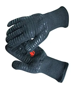 Simdevanma Gloves Heat Resistant 1,472℉ Extreme. Dexterity in Kitchen to Handle Cooking Hot Food in Oven, Cast Iron, Pizza, Baking, Barbecue, Smoker & Camping. Fireproof Use for Men & Women