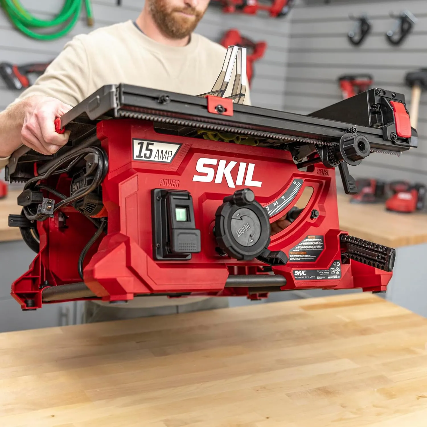 SKIL 15 Amp 8-1/4" Compact Portable Jobsite Table Saw (Stand SFS0001 Sold Separately)-TS6308-00