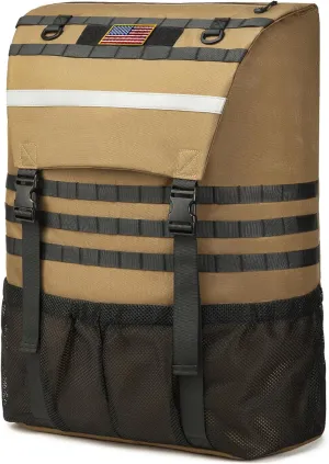 Spare Tire Trash Bag Heavy Duty Offroad Tailgate Storage Bag for Jeep, Truck, SUV or Car Recovery Tool Gear