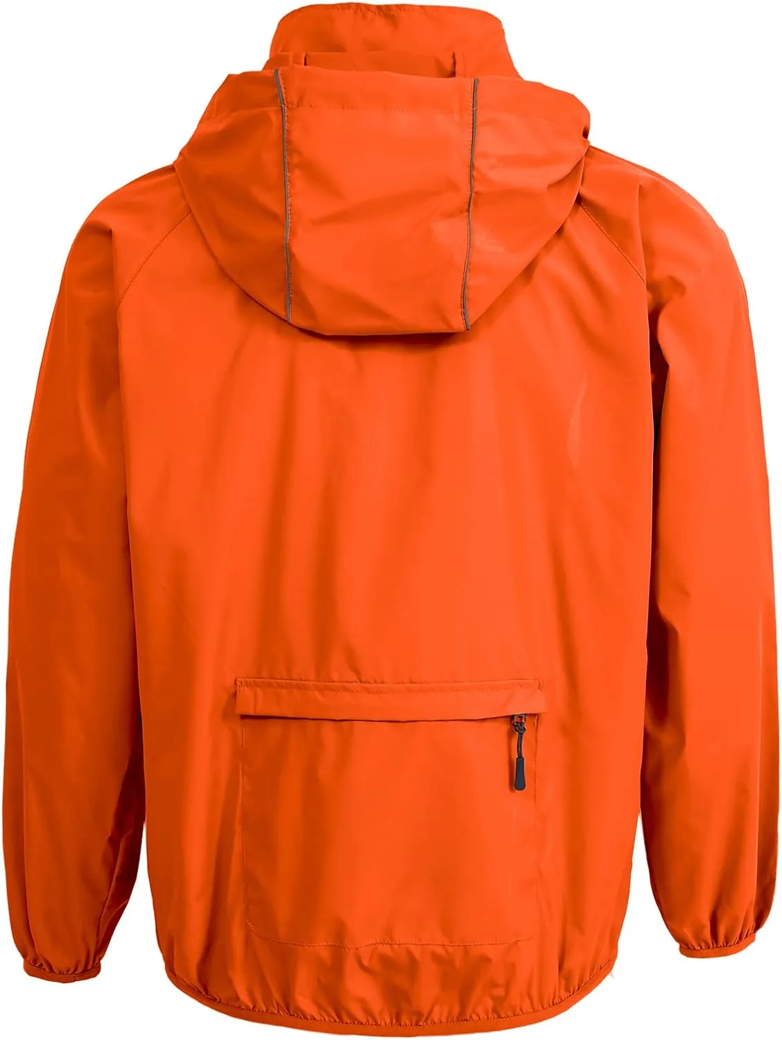 Spmor Men's Lightweight Waterproof Jacket Packable Windbreaker Running Coat