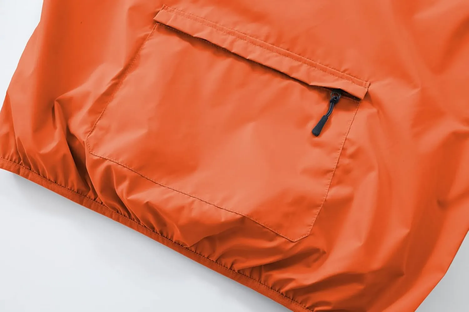 Spmor Men's Lightweight Waterproof Jacket Packable Windbreaker Running Coat