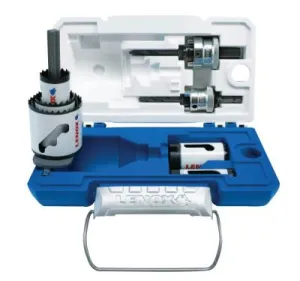 Stanley® Products Contractor's Speed Slot Hole Saw Mini Kit w/Case, 8 Piece, 7/8 in-2 in Cut Diam., 1815140