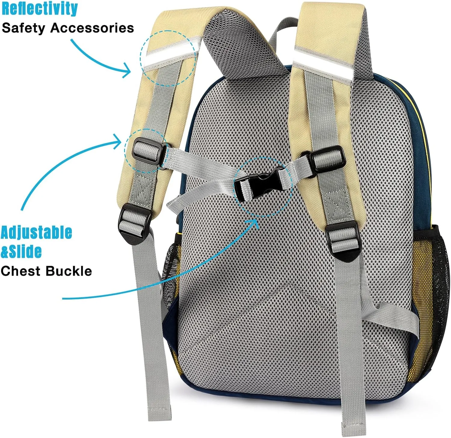 STEAMEDBUN Kids Backpack for Boys,Kindergarten Backpack for Toddler Boys Age 3-6