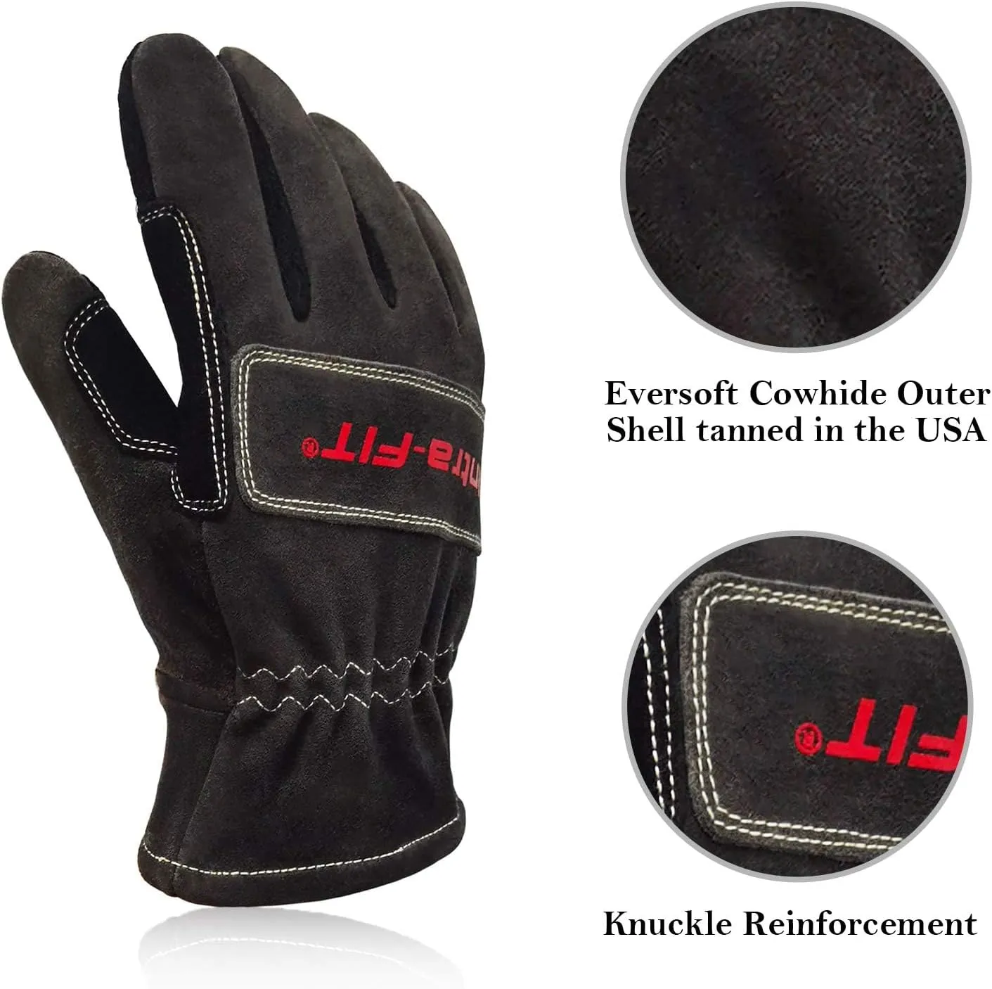 Structural Fire Fighter Glove,NFPA 1971 Heat Resistance, Flame resistance, Fire-fighting Gloves