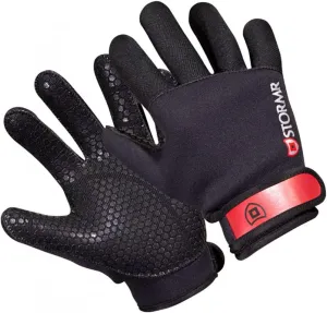 Strykr 2mm Neoprene Mens and Womens Glove - Fully Lined Micro-Fleece Gloves with Adjustable Wrist Closures - Ideal for Ice Fishing, Winter Conditions, and Foul Weather, L