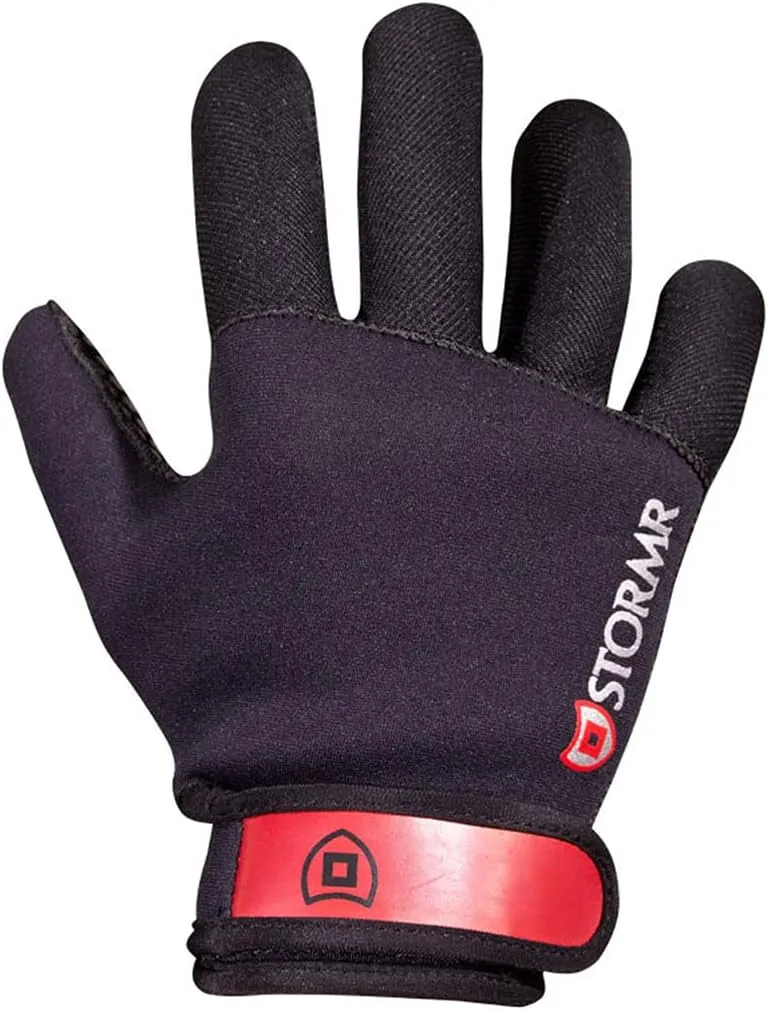 Strykr 2mm Neoprene Mens and Womens Glove - Fully Lined Micro-Fleece Gloves with Adjustable Wrist Closures - Ideal for Ice Fishing, Winter Conditions, and Foul Weather, S