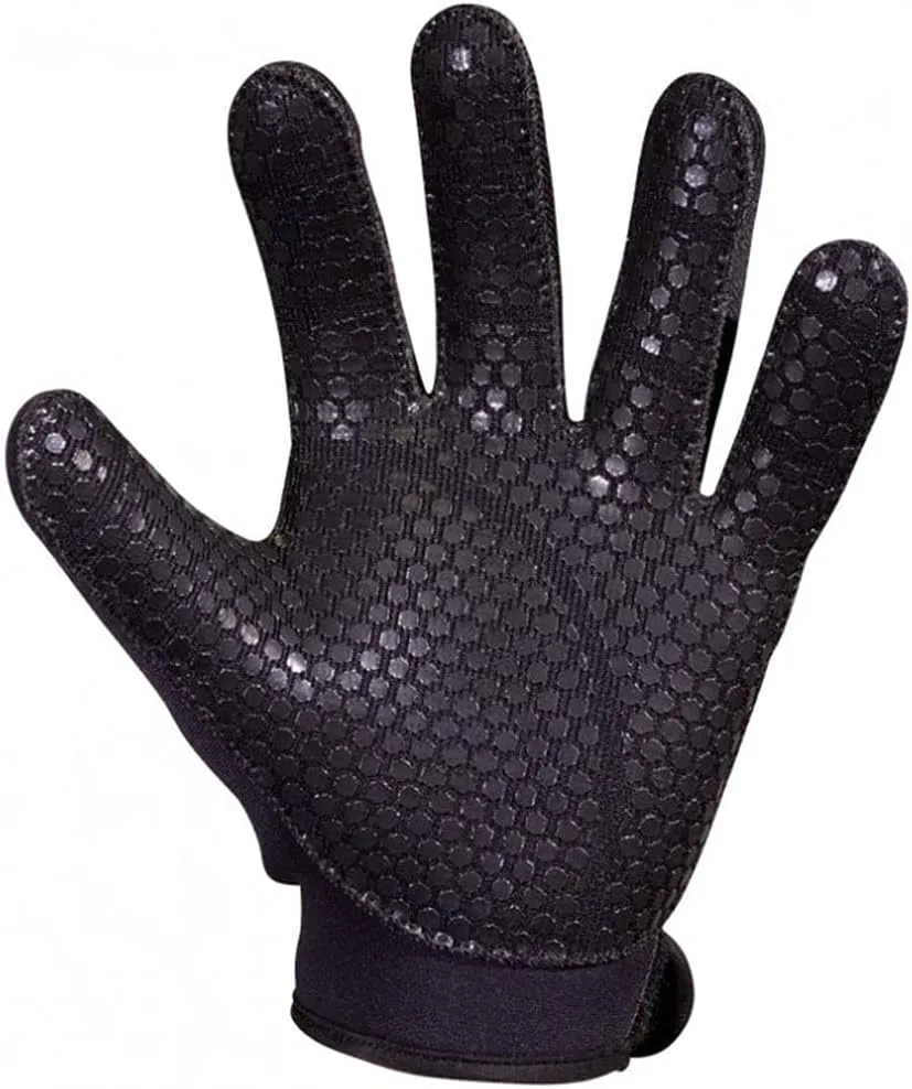 Strykr 2mm Neoprene Mens and Womens Glove - Fully Lined Micro-Fleece Gloves with Adjustable Wrist Closures - Ideal for Ice Fishing, Winter Conditions, and Foul Weather, S