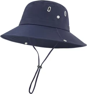 Summer Outdoor Fishing Hat Cowboy Fisherman Sunshade Hat Breathable Quick-Drying Uv-Proof Hiking Boonie Hat