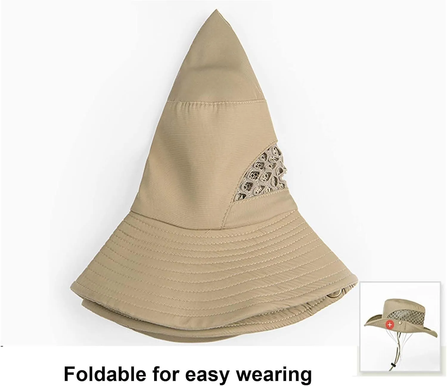 Sun Hats Men Women Fishing Hat Wide Brim UPF 50  Beach Bucket Hats Outdoor Sun Hat Gardening Hat Sun Protection Cap