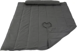 SUNCREAT Outdoor Portable Hammock Pad, 2 Person Polyester Hammock Pad, Dark Gray