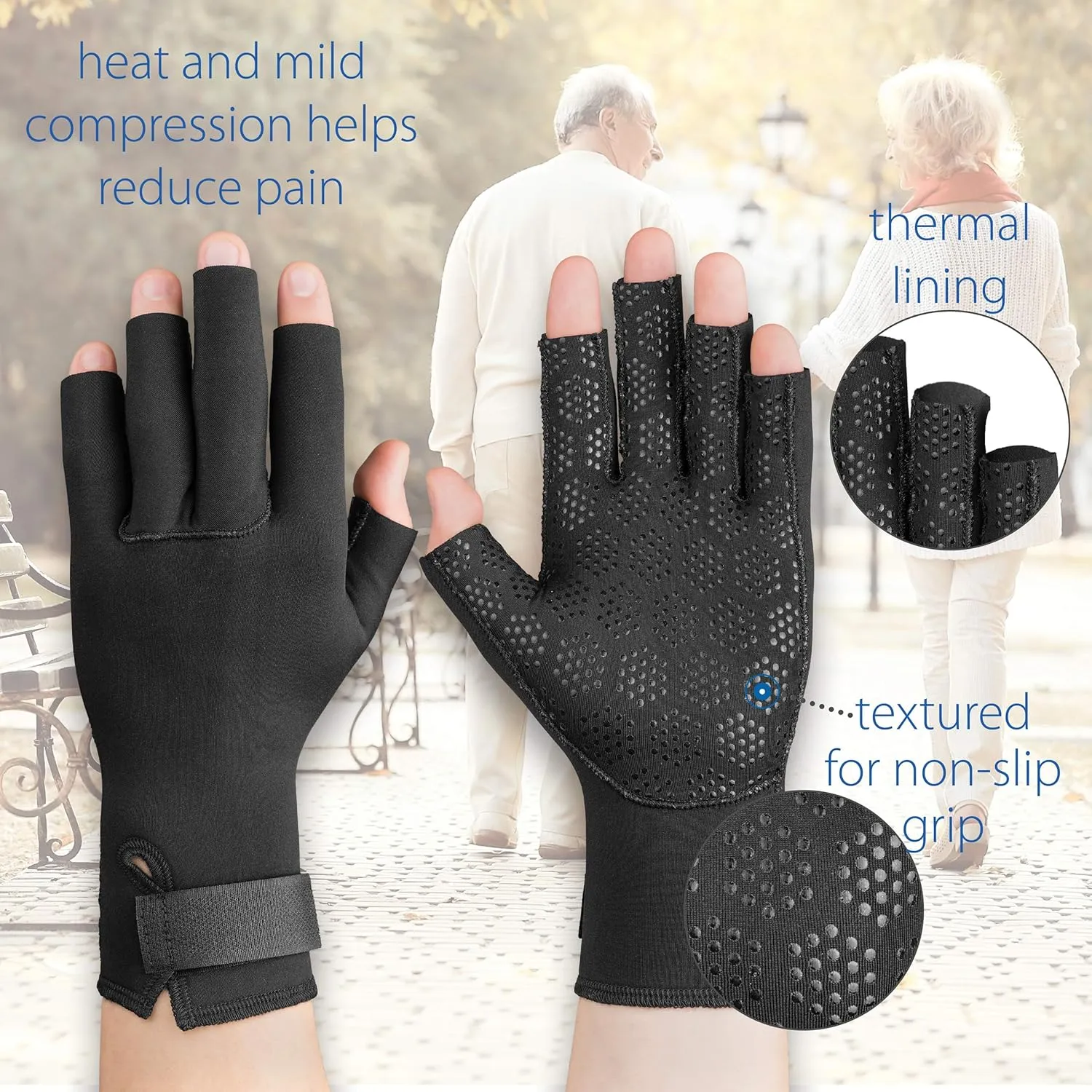 Swede-O Thermal Arthritic Gloves, Pair - Large