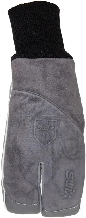 Swix Men's Shield Pro Split Mitts - Warm Durable Weather-Resistant Primaloft Insulated Winter Sports Skiing Mittens
