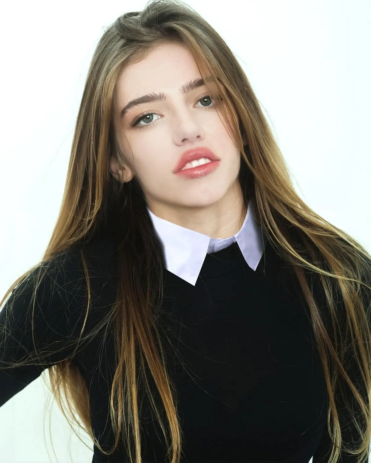 Syhood 4 Pcs Fake Collar Detachable False Dickey Collar Half Shirts Round for Women Outfits