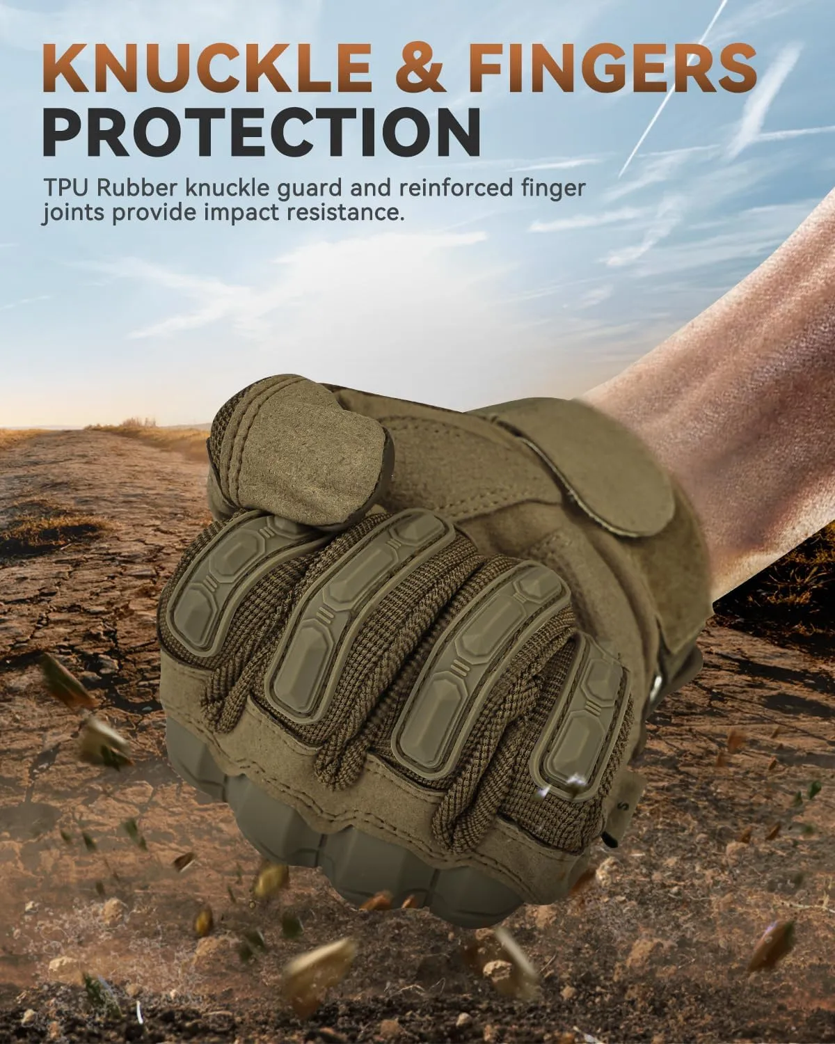 Tactical Gloves for Men, Motorcycle Military Combat Gloves Black Airsoft Gloves Touchscreen for Airsoft Outdoor Hunting Shooting Paintball Work Motorcycling Climbing