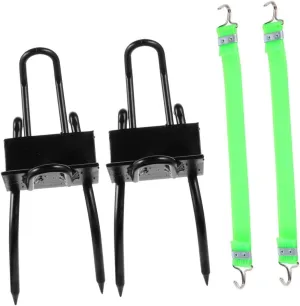 Totority Tree Climbing Tools Carbon Steel Spikes Shoes for Fruit Jungle Survival and Outdoor Activities Durable Design with Stretch Straps for Enhanced