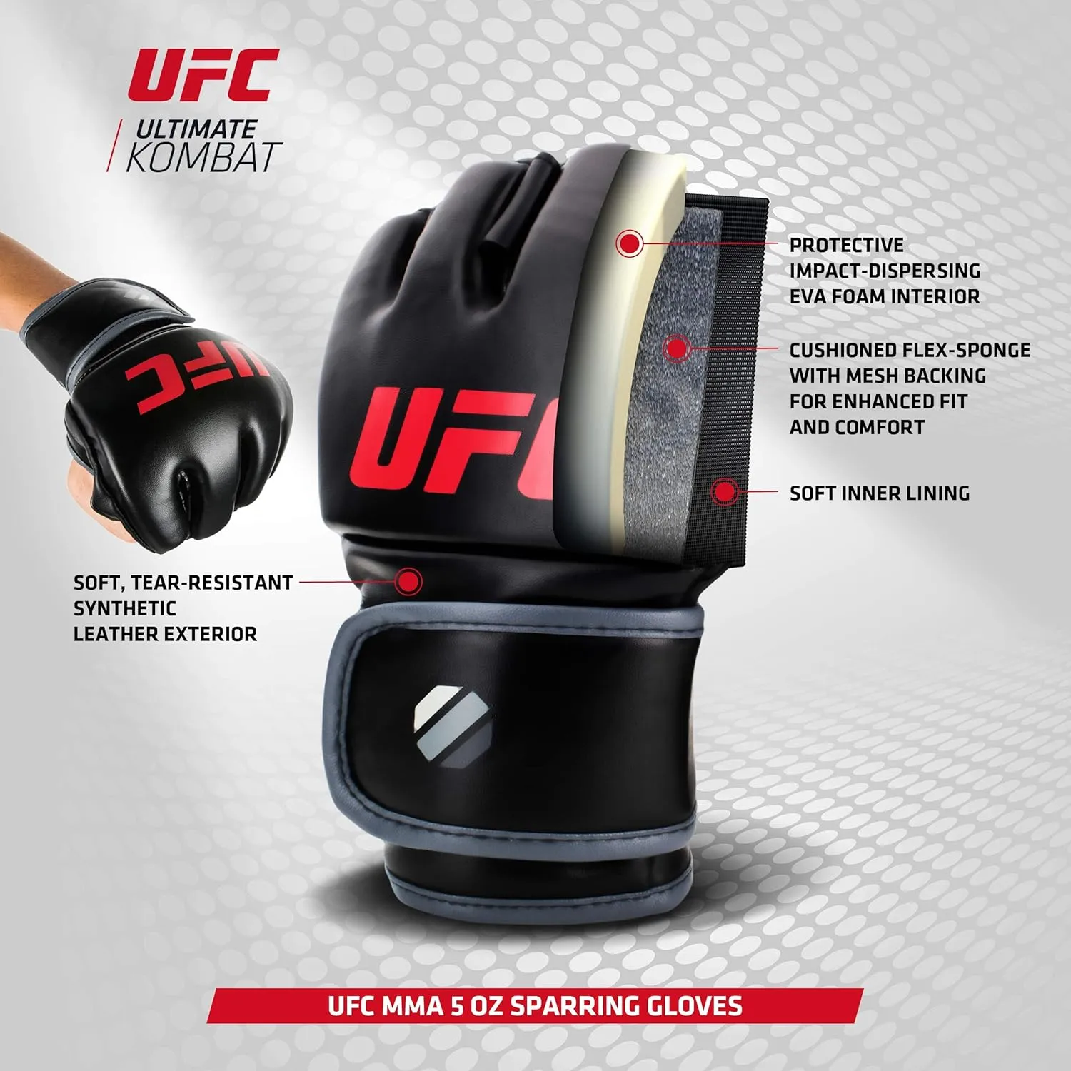 UFC Unisex's MMA Gloves