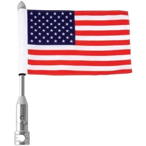 USA Flag & Flagpole Mount