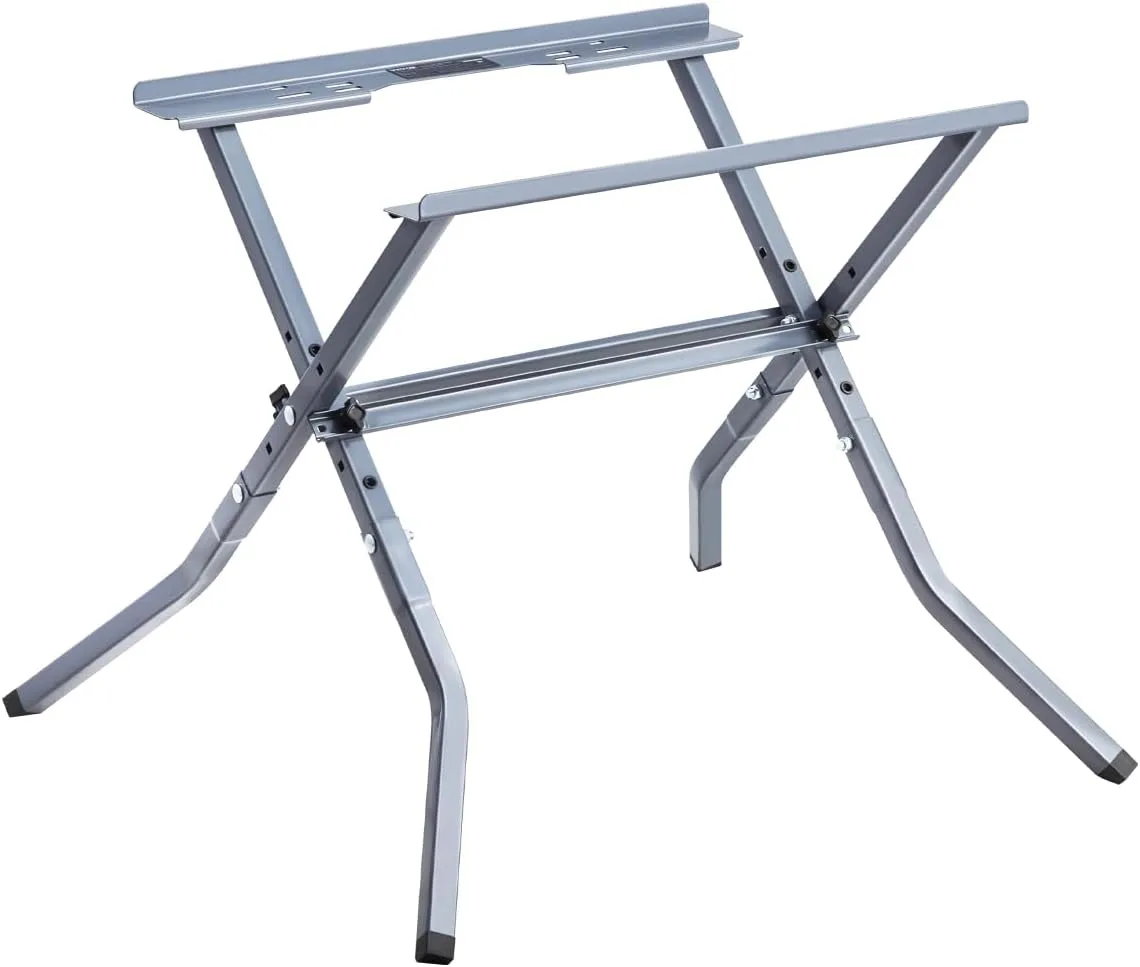 VEVOR Table Saw Folding Stand, 350 lbs / 158.76 kg Load Capacity, Portable Compact Table Saw Stand, Heavy Duty Construction, Easy Storage, Foldable Design, Universal for Most Brands of Table Saws