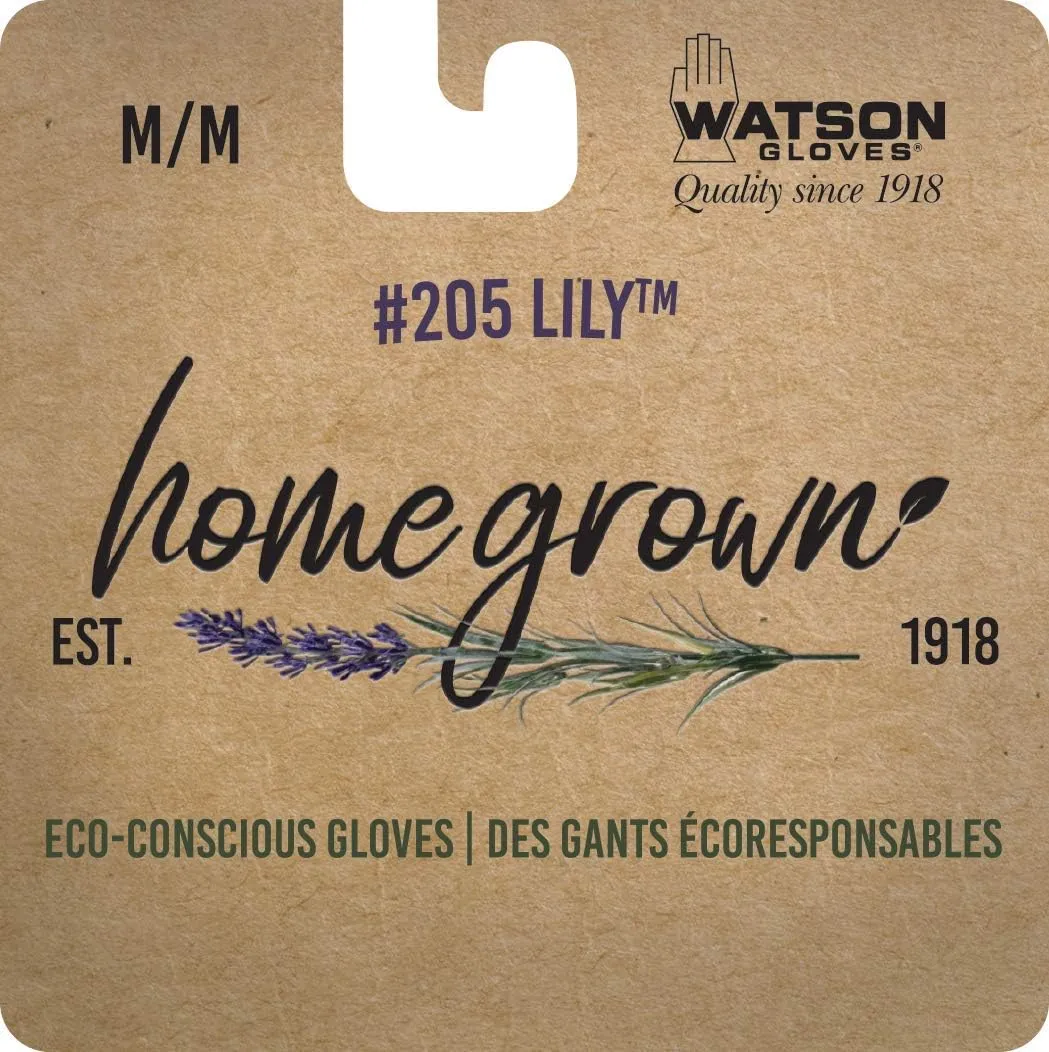 Watson Gloves Lily Sustainable Water Resistant Garden Glove for Women