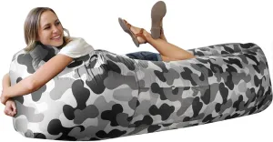 WEKAPO Inflatable Lounger Air Sofa Hammock-Portable,Water Proof& Anti-Air Leaking Design-Ideal Couch for Backyard Beach Traveling Camping Picnics & Music Festivals