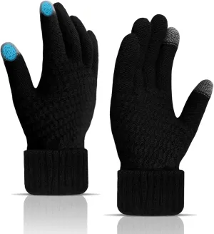 Winter Gloves for Men Women- Premium Touchscreen Cold-Resistant Plush Gloves, Suitable for Skiing, Cycling, and Outdoor Activities gloves44
