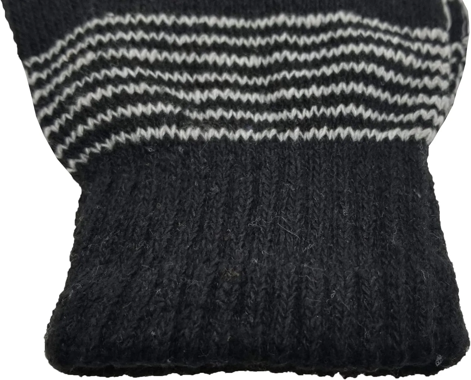 Winter Magic Gloves, 12 Pairs Stretchy Warm Knit Bulk Pack Mens Womens