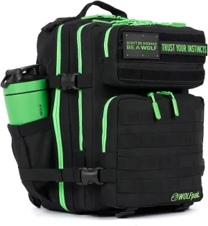 WOLFpak 25 L BackPack (Black Neon Green)