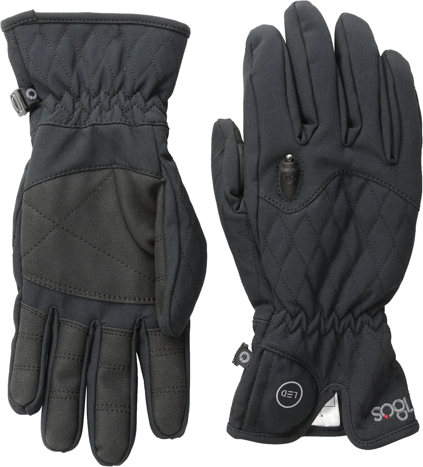 Women's Keystone Quantumheat Touchscreen Gloves with Led Light