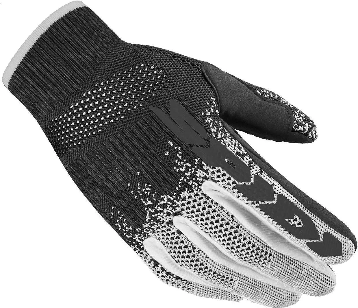 X-Knit Motorcycle Gloves (Black/Grey, S)