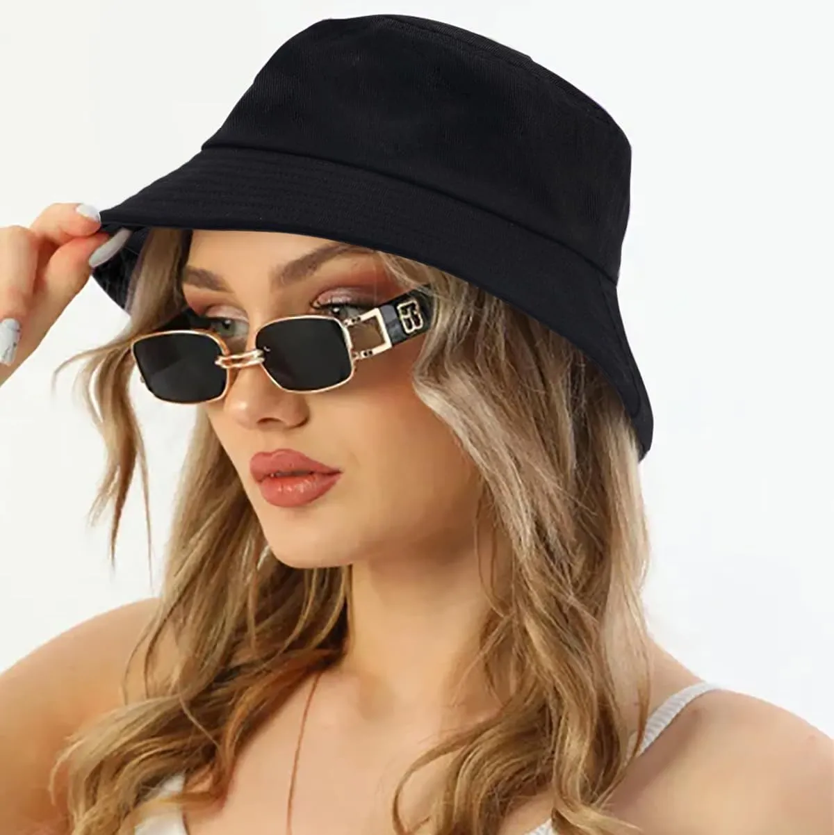XYIYI 2 Pack Unisex Bucket Hat for Women Men Summer Beach Fishing Hat Sun Hat
