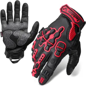 ZUNE LOTOO Touchscreen Tactical Gloves Men with Kevlar-Lined & TPR Impact Protection for Motorcycle Paintball Airsoft Range Work（ZAG6